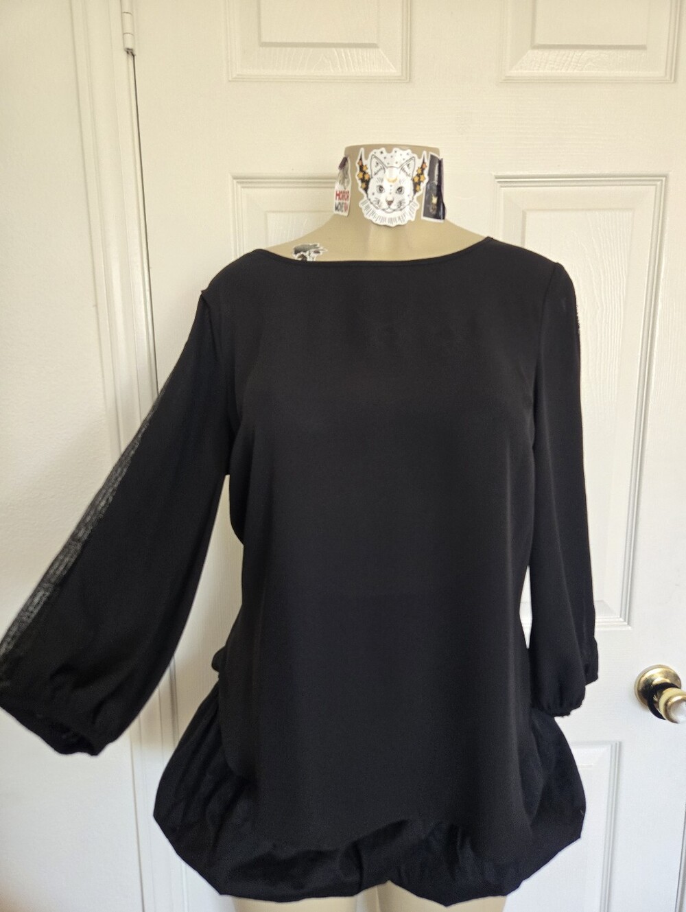 Black Women’s Long Sleeve Dress